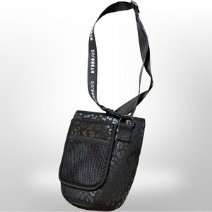 HydroJug OG Black Leopard Koozie Insulator Sleeve w/ Strap 🐆🖤💦